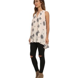 Brand New Free People Blush Swing Tunic